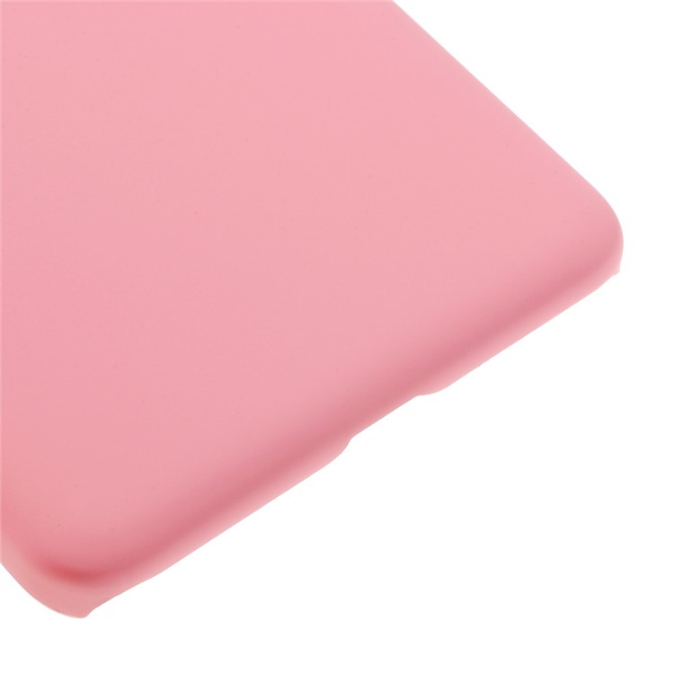 Rubberized PC Protective Case for Microsoft Lumia 650 - Pink-5