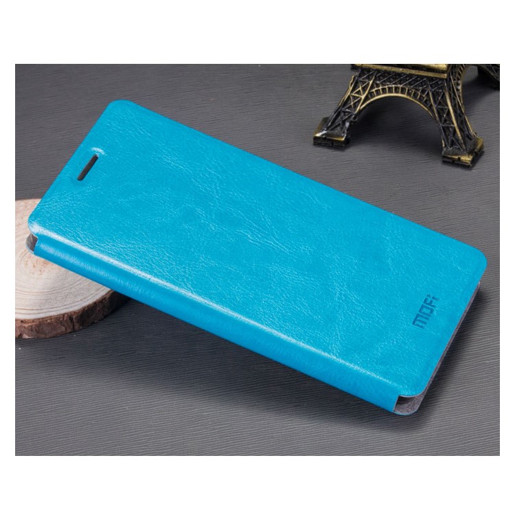 MOFI Rui Series Leather Stand Phone Cover for Microsoft Lumia 950 - Blue-1