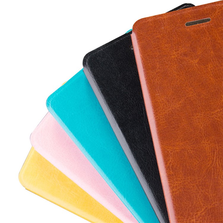 MOFI Rui Series Leather Stand Phone Cover for Microsoft Lumia 950 - Blue-2