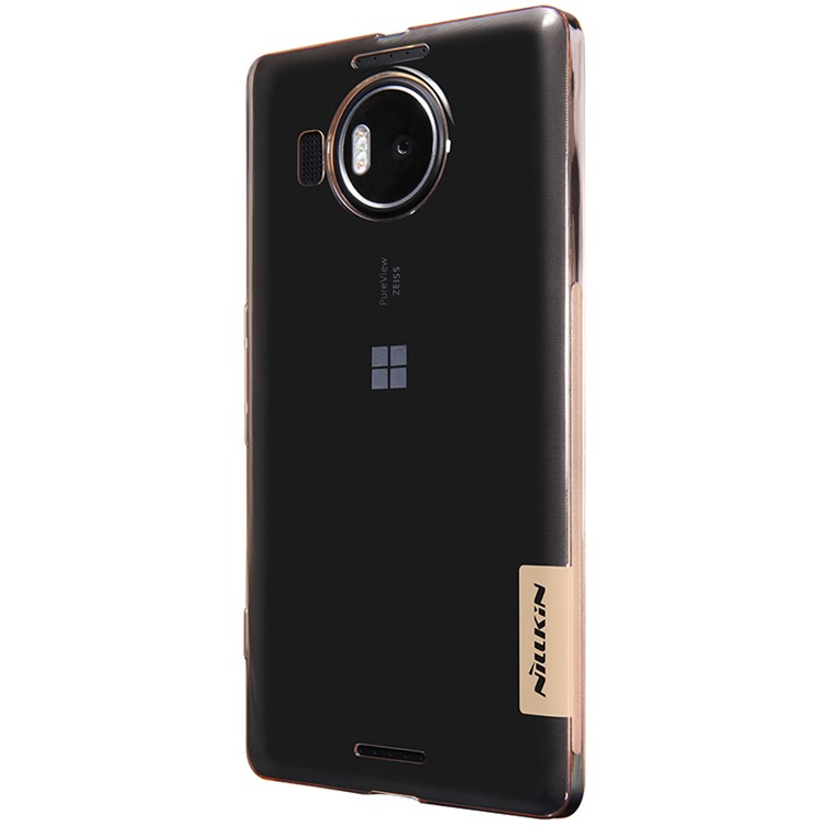 NILLKIN Nature 0.6mm TPU Shell for Microsoft Lumia 950 XL - Brown-3