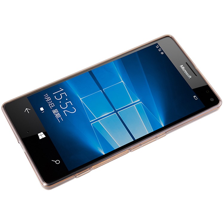 NILLKIN Nature 0.6mm TPU Shell for Microsoft Lumia 950 XL - Brown-5