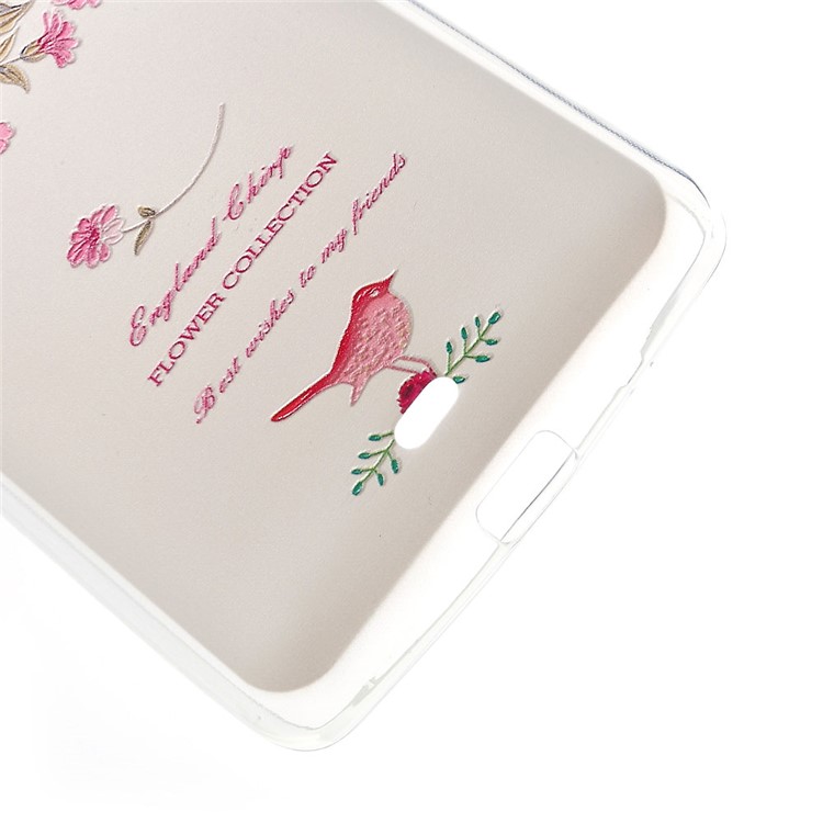 Softlyfit Embossed TPU Gel Case for Microsoft Lumia 535 / 535 Dual SIM - Garden Roses-3