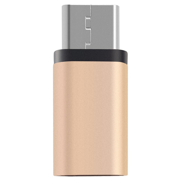 BASEUS Micro USB to USB Type C Converter Adapter for LG Nexus 5X - Champagne Gold Color-2
