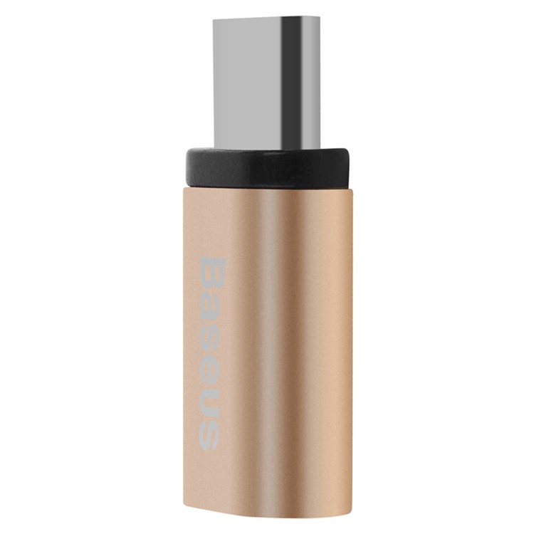 BASEUS Micro USB to USB Type C Converter Adapter for LG Nexus 5X - Champagne Gold Color-7