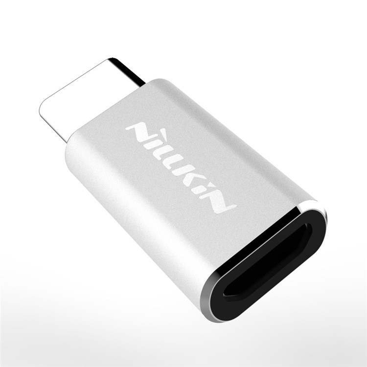 NILLKIN Micro USB to USB Type C Converter Adapter for Huawei P9 / HTC 10 - Silver Color-3