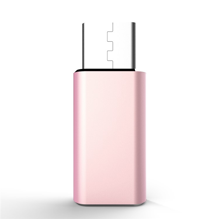 NILLKIN Micro USB to USB Type C Converter Adapter for Huawei P9 / HTC 10 - Rose Gold Color-3