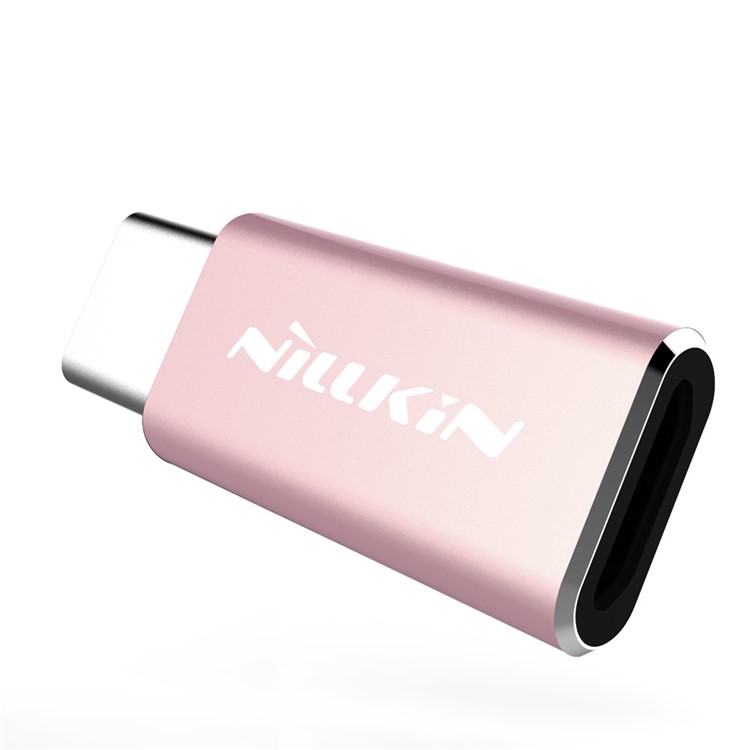 NILLKIN Micro USB to USB Type C Converter Adapter for Huawei P9 / HTC 10 - Rose Gold Color-5