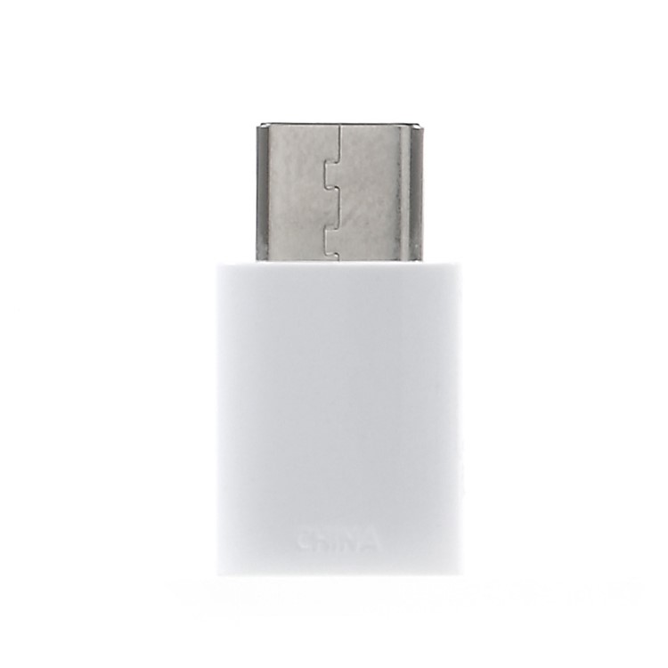 OEM SAMSUNG USB Type-C Male to Micro USB Female Adapter - White-2