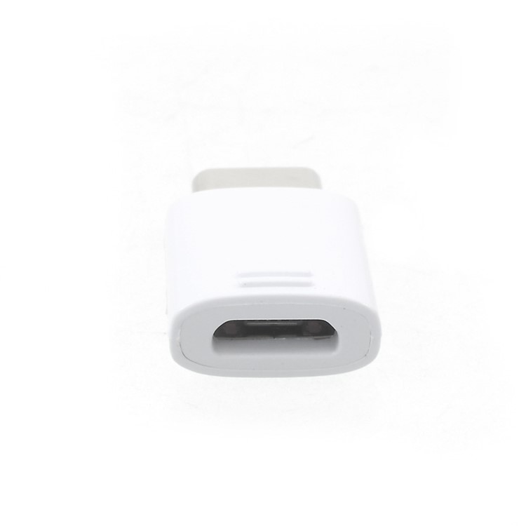 OEM SAMSUNG USB Type-C Male to Micro USB Female Adapter - White-7