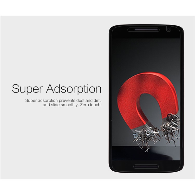 NILLKIN Ultra Clear Anti-fingerprint Screen Protector for Motorola Moto X Play-5