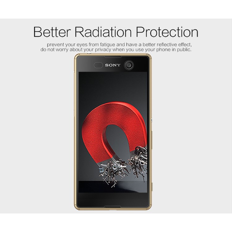 NILLKIN Matte Scratch-resistant Screen Film for Sony Xperia M5 E5603 / M5 Dual E5633-4