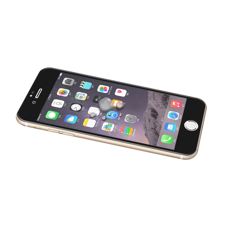 For iPhone 6 Plus / 6s Plus 0.3mm 2.5D Carbon Fiber Tempered Glass Full Screen Protector - Black-4