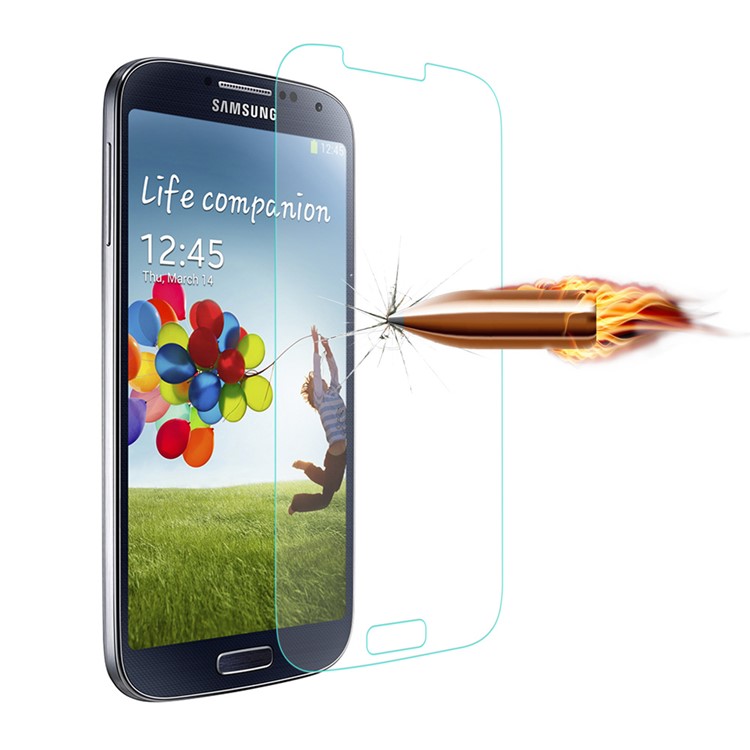 Ultrathin 0.1mm 2.5D Tempered Glass Screen Protector for Samsung Galaxy S4 IV I9500-3