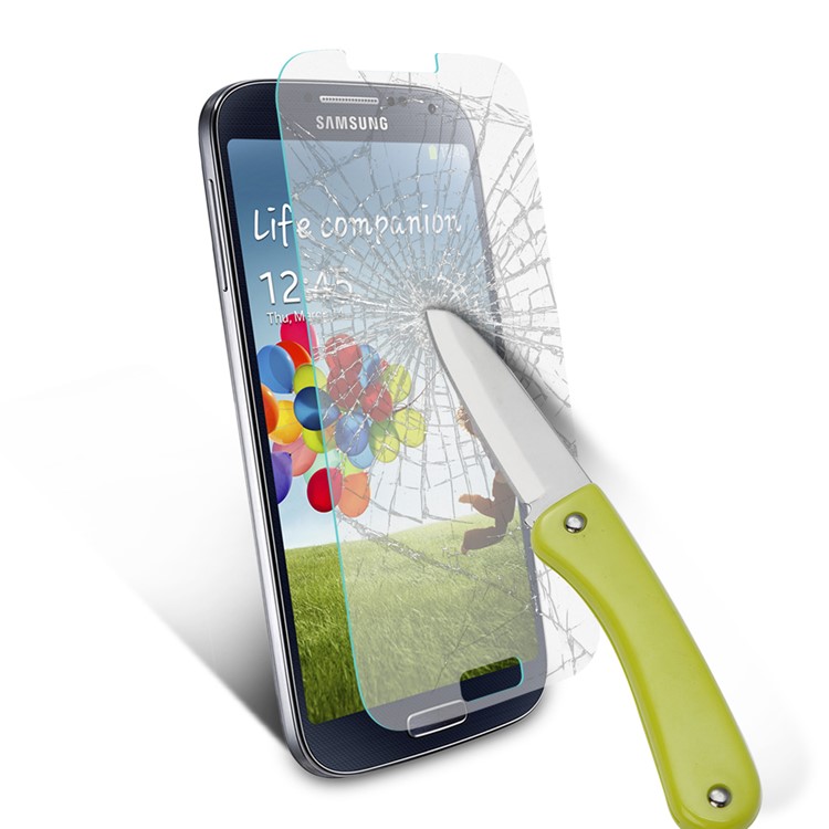 Ultrathin 0.1mm 2.5D Tempered Glass Screen Protector for Samsung Galaxy S4 IV I9500-5