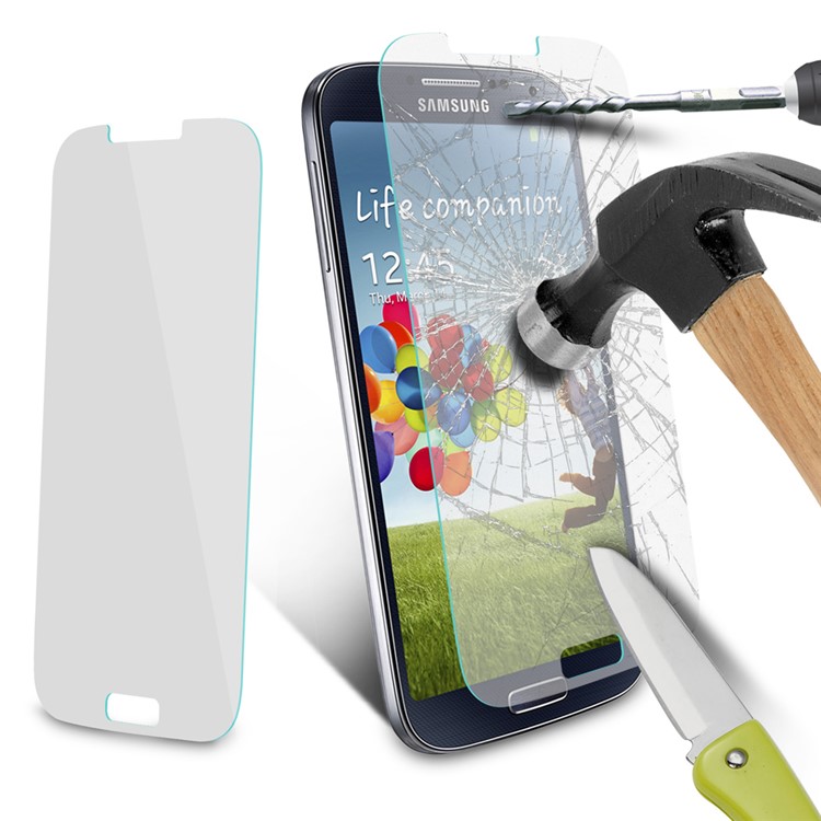 Ultrathin 0.1mm 2.5D Tempered Glass Screen Protector for Samsung Galaxy S4 IV I9500-8