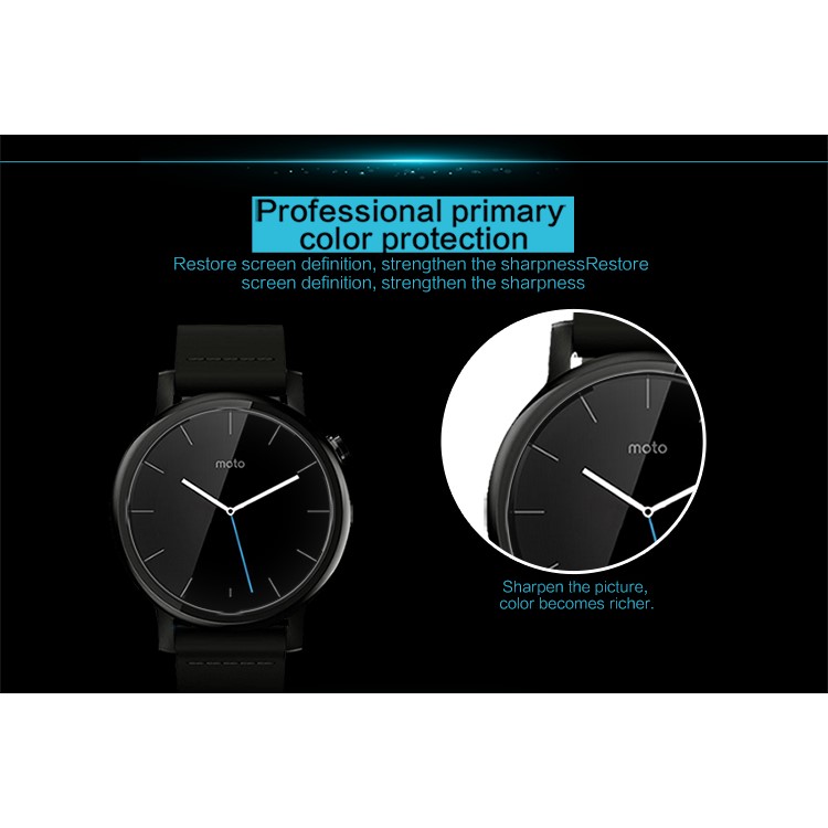 NILLKIN Matte Scratch-resistant Screen Guard for Motorola Moto 360 2nd Gen 42mm-3
