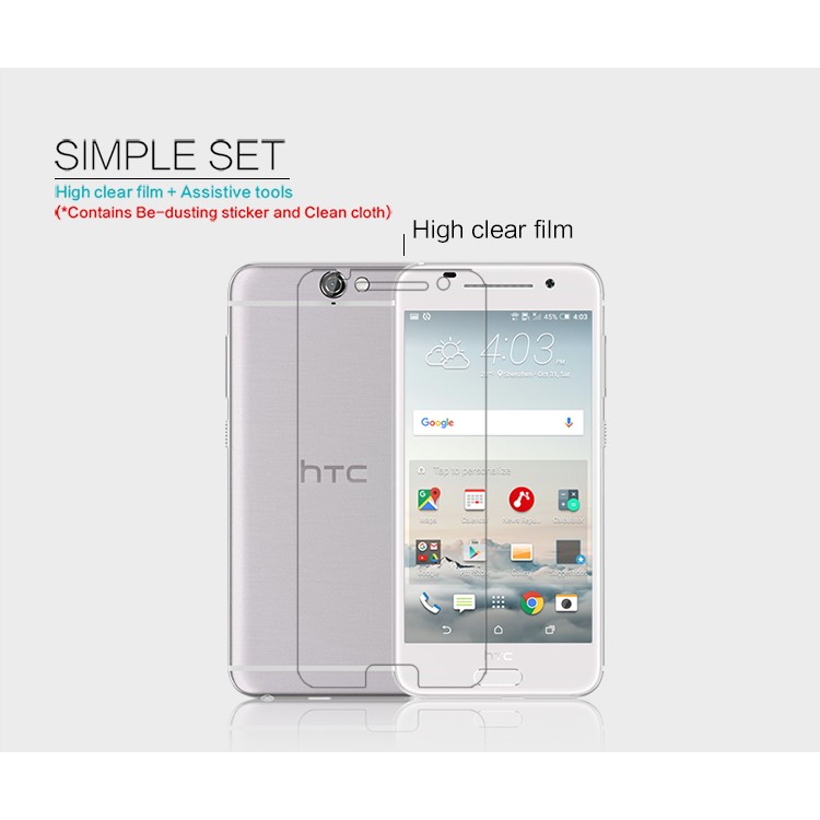 NILLKIN for HTC One A9 Anti-fingerprint Ultra-clear Screen Protector Film-6