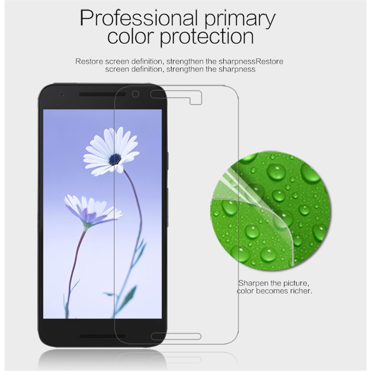 NILLKIN Anti-fingerprint Ultra Clear Screen Protector for LG Nexus 5X-4