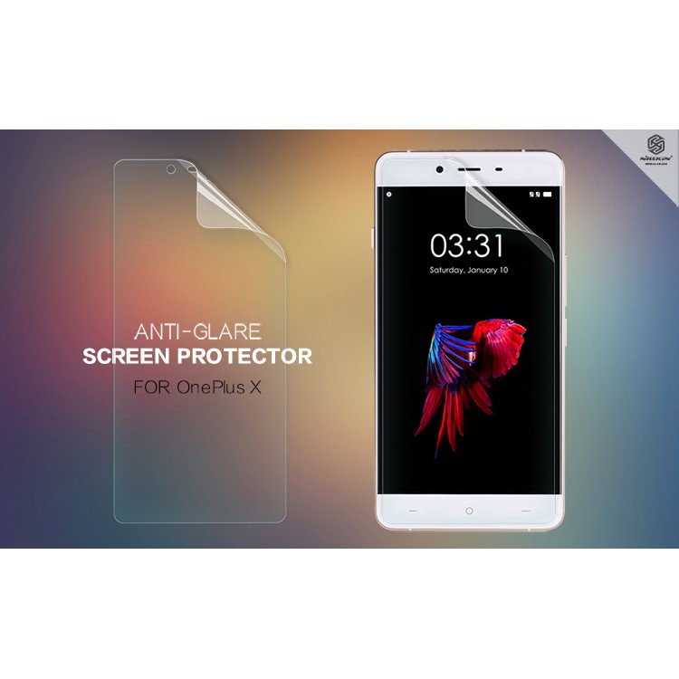 NILLKIN for OnePlus X Matte Scratch-resistant LCD Screen Protector Film-2