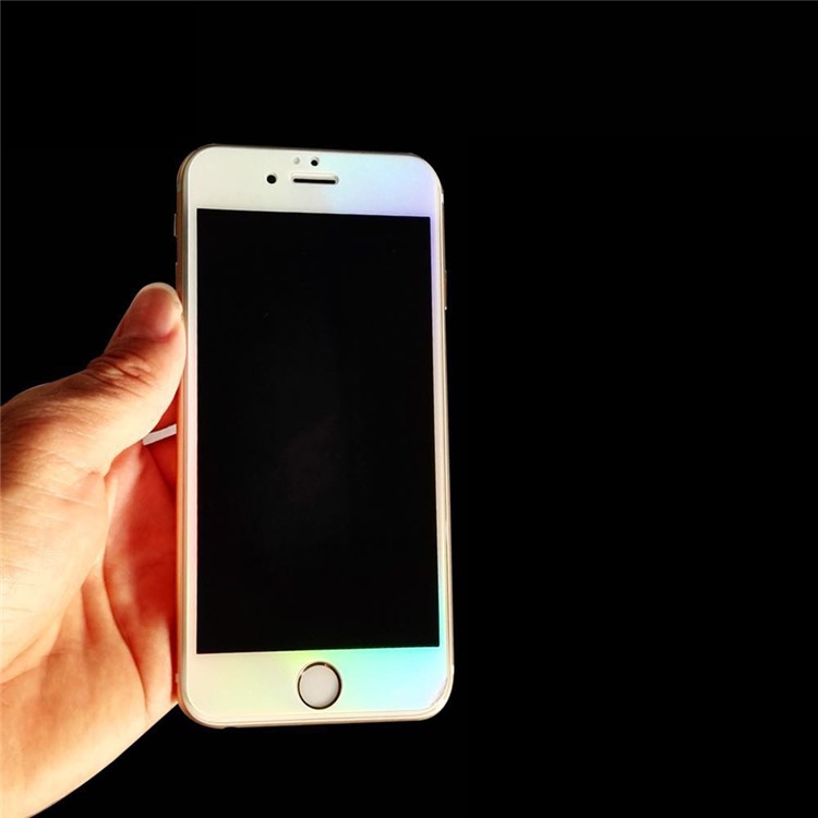 PDGD for iPhone 6s Plus / 6 Plus Magic White Laser Tempered Glass Screen Film 0.3mm 2.5D-3