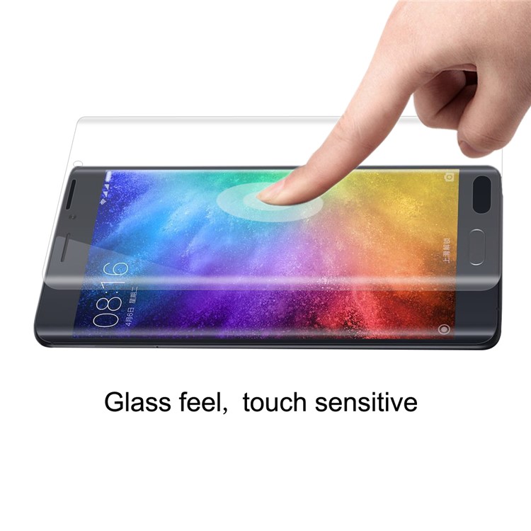 HAT PRINCE Complete Coverage Plated 3D Arc Edge 0.1mm Soft Protective Films for Xiaomi Mi Note 2-5