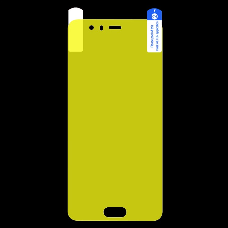 HAT PRINCE Complete Coverage Plated 3D Arc Edge 0.1mm Soft Protective Films for Huawei P10-7