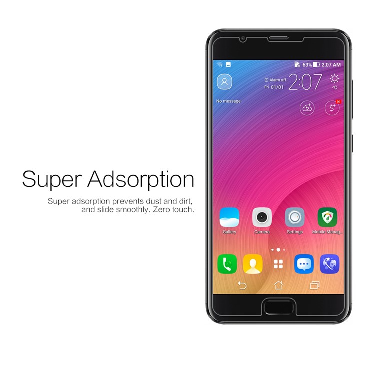 NILLKIN HD Clear Screen Guard Anti-fingerprint Protector Film for Asus Zenfone ZC550TL-3