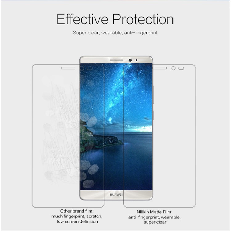 NILLKIN for Huawei Mate 8 Matte Scratch-resistant LCD Screen Protector-3