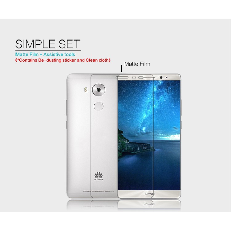 NILLKIN for Huawei Mate 8 Matte Scratch-resistant LCD Screen Protector-6