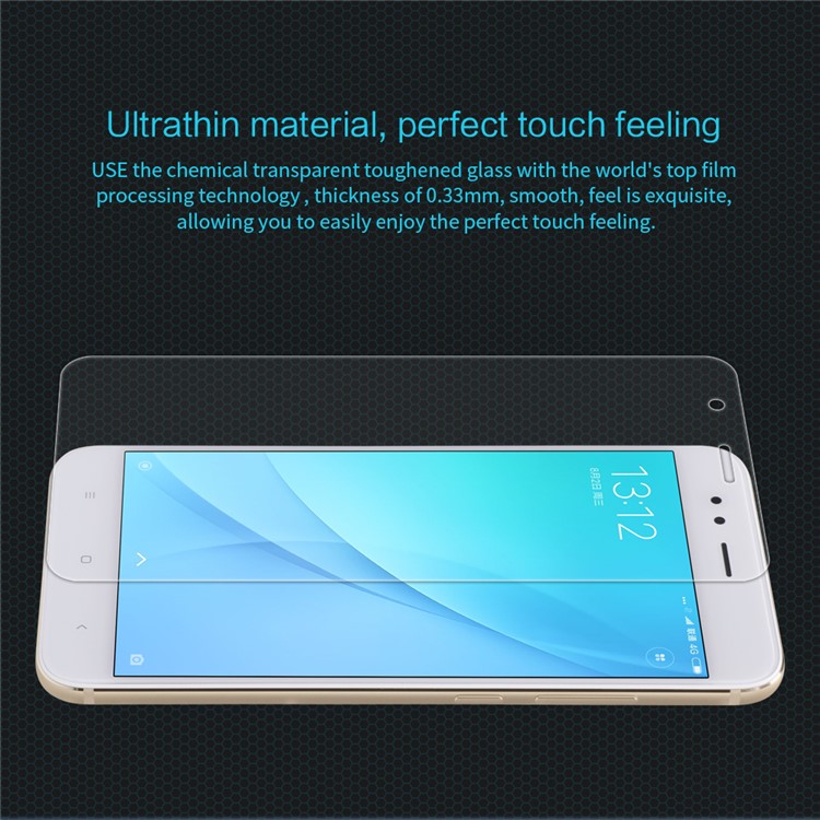 NILLKIN Amazing H Tempered Glass Screen Protector Anti-Explosion for Xiaomi Mi A1 / 5X-5