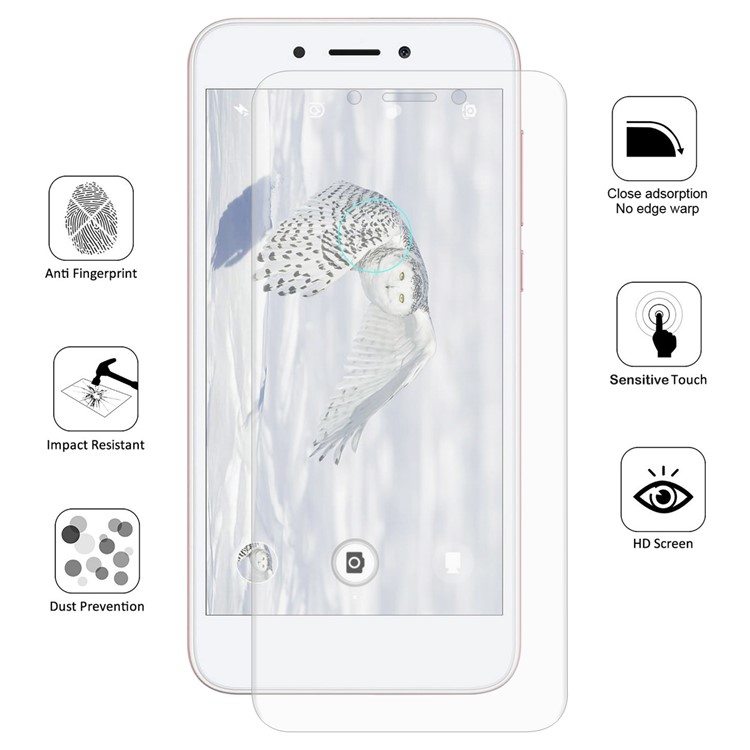 HAT PRINCE 0.1mm Full Coverage Soft Screen Protector Film for Huawei Honor 6A-5