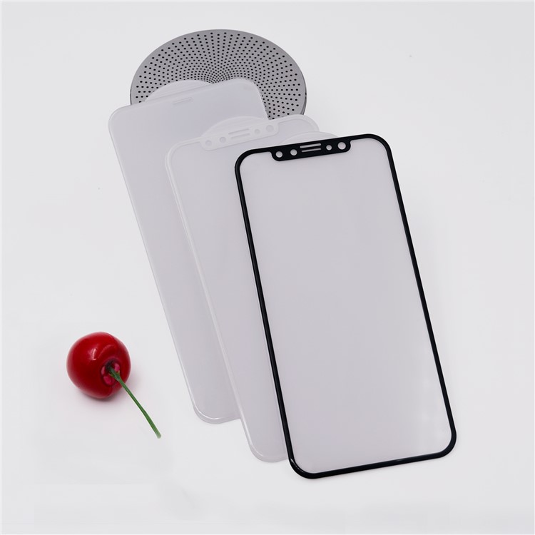 PDGD for iPhone 8 3D Curved Full Size Tempered Glass Screen Protector Film 0.3mm - Black-3