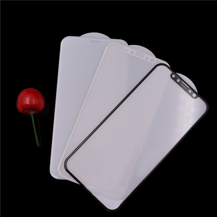 PDGD for iPhone 8 3D Curved Full Size Tempered Glass Screen Protector Film 0.3mm - Black-4