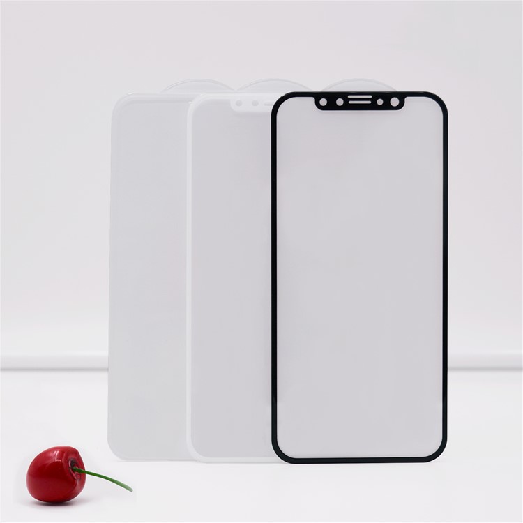 PDGD for iPhone 8 3D Curved Full Size Tempered Glass Screen Protector Film 0.3mm - Black-5