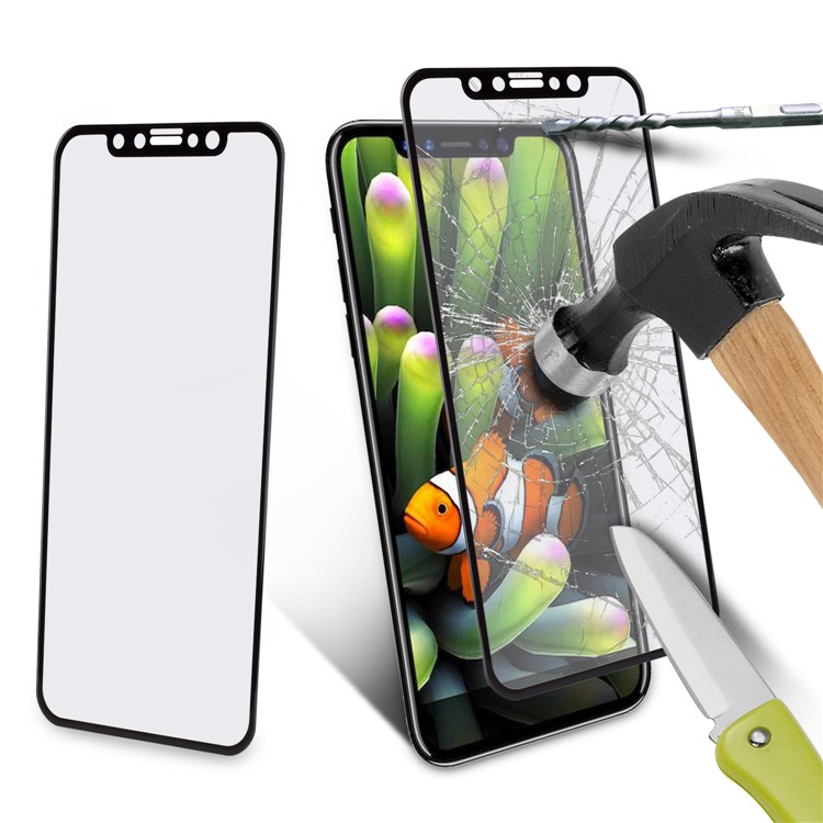 ANGIBABE 3D Curved Full Cover Tempered Glass Screen Protector for iPhone 8 - Black-9