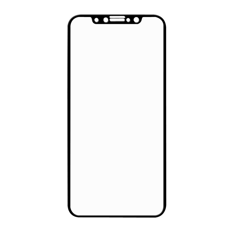 HAT PRINCE 5Pcs 0.26mm 2.5D Full Cover Tempered Glass Screen Protector Films for iPhone 8 - Black-3