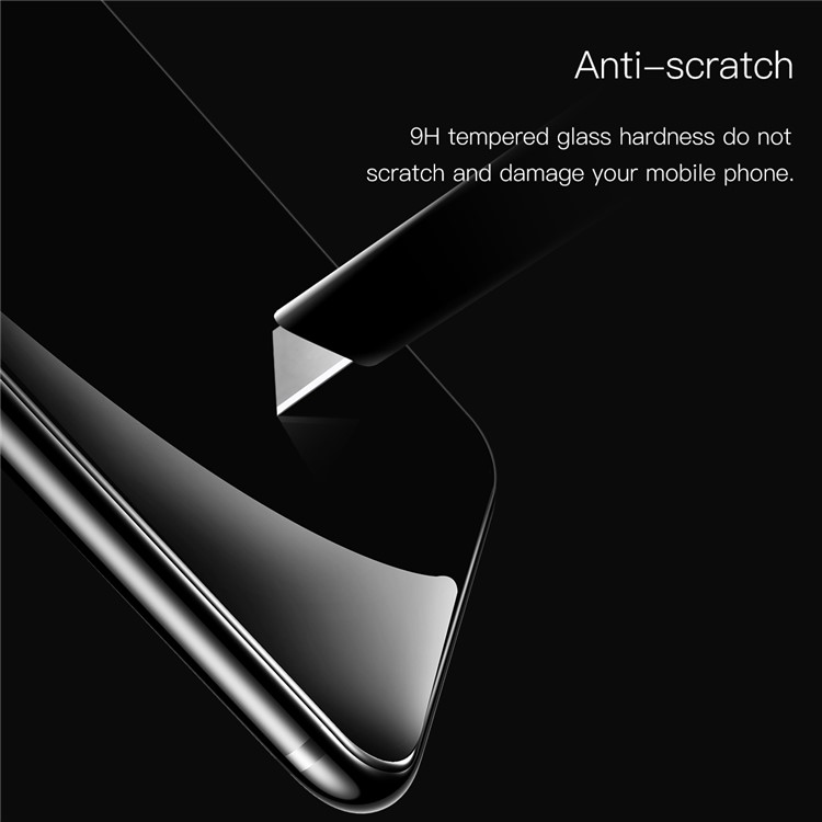 BASEUS Matte 0.33mm 3D Tempered Glass Back Protector for iPhone 8 / 7 4.7 inch - Black-6
