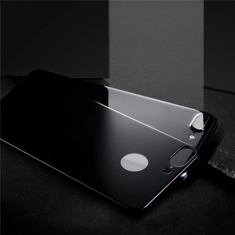 BASEUS Matte 0.33mm 3D Tempered Glass Back Protector for iPhone 8 / 7 4.7 inch - Black-8