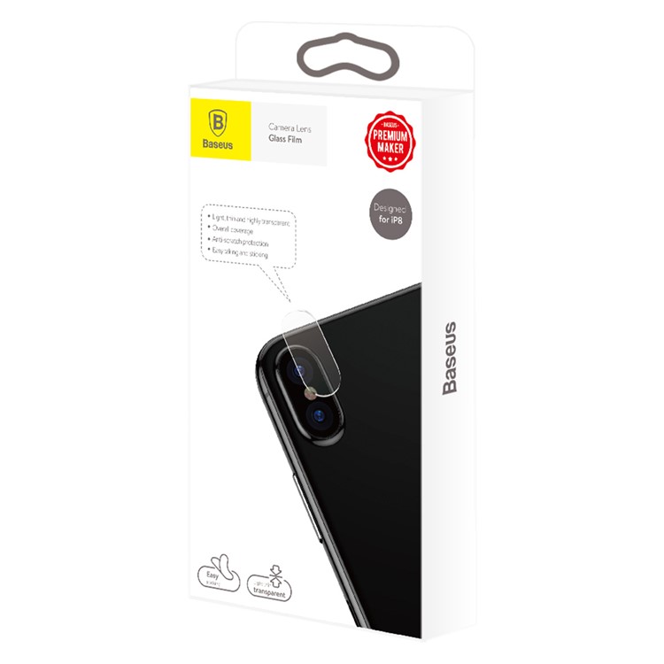 BASEUS Corning Gorilla 0,15 MM Vollkleber Aus Gehärtetem Glaslinse Für Iphone XS / X 5,8-Zoll-Kameraobjektiv-4