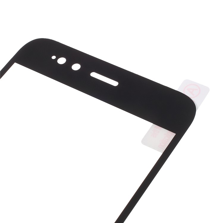 For Xiaomi Mi A1 / 5X Silk Print Full Screen Cover Mobile Tempered Glass Guard Film - Black-4