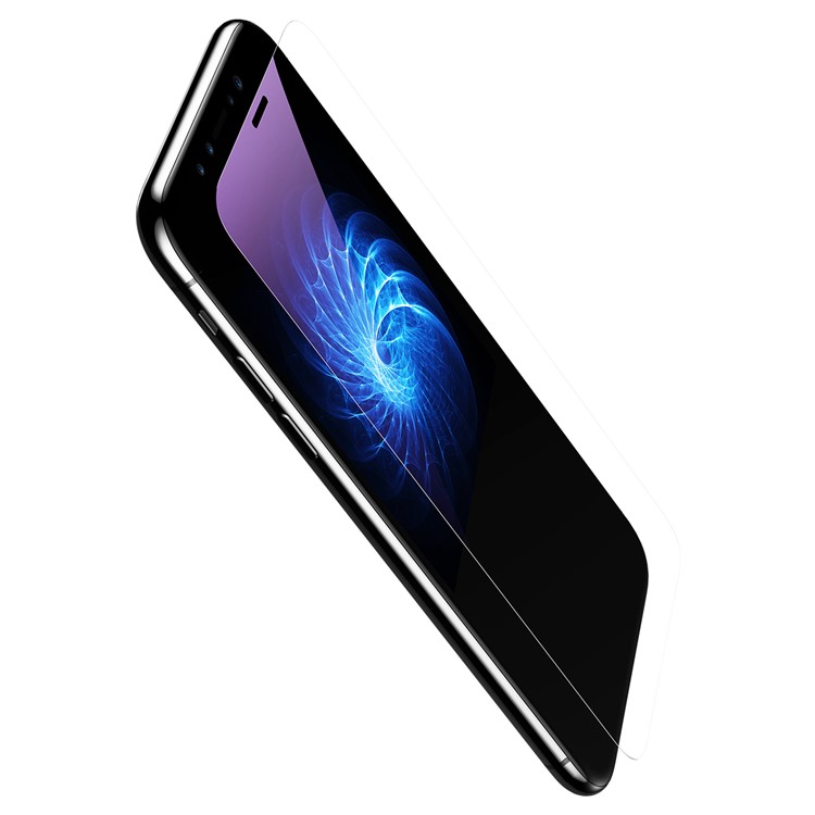BASEUS para iPhone X / 10 Protector de pantalla de vidrio templado de endurecimiento secundario de 5,8 pulgadas de 0,15 mm (no completo)-1