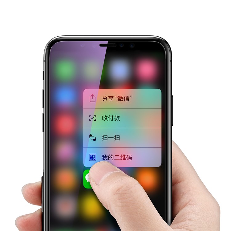 Baseus Para Iphone 11 Pro 5,8 "(2019) / XS / x 5,8 Polegadas 0,15mm Cola Completa Protetor de Tela de Vidro Temperado de Endurecimento Secundário (não Cobertura Completa)