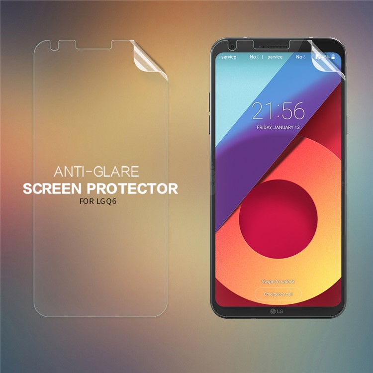 NILLKIN for LG Q6 / Q6 Plus Matte Anti-scratch Mobile Screen Protector Film-2