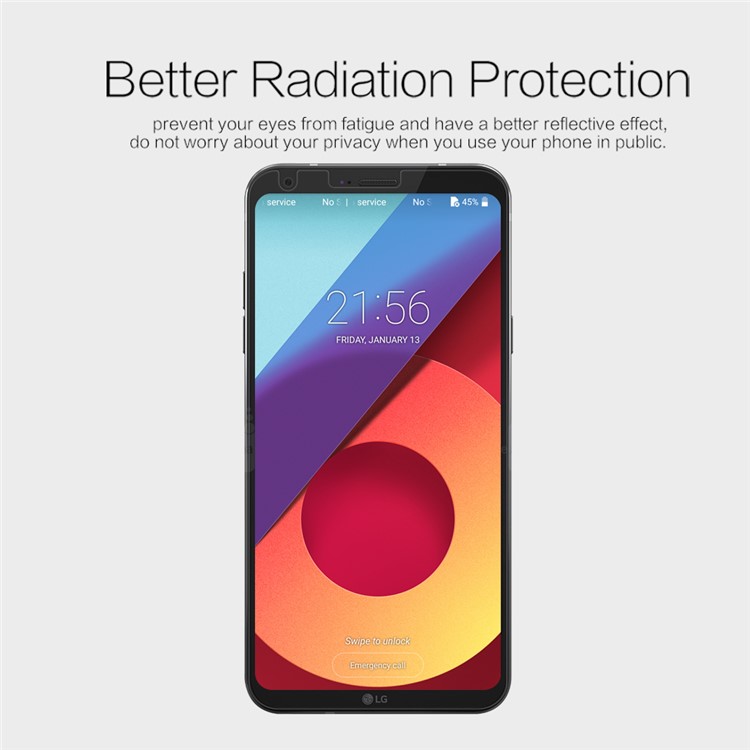 NILLKIN for LG Q6 / Q6 Plus Matte Anti-scratch Mobile Screen Protector Film-3