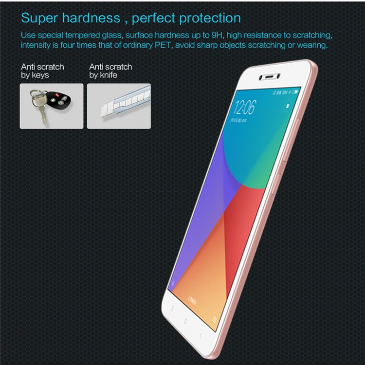 NILLKIN Amazing H Anti-explosion Tempered Glass Screen Protector for Xiaomi Redmi Note 5A-3