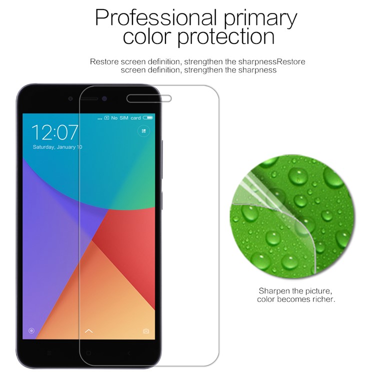 NILLKIN Ultra Clear Anti-fingerprint LCD Screen Protector for Xiaomi Redmi Note 5A-2