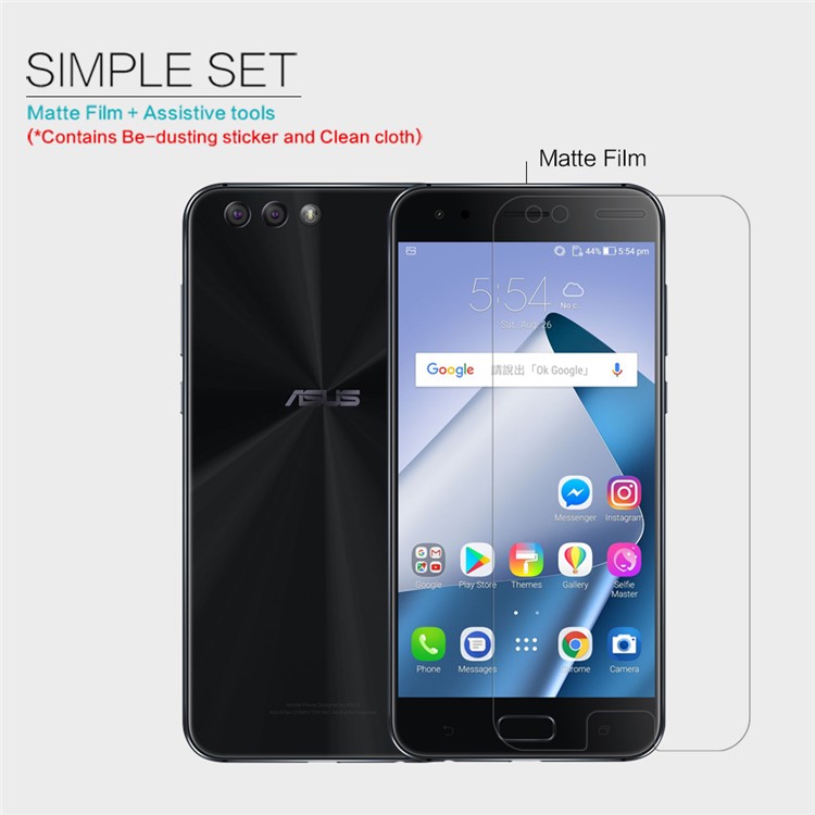 NILLKIN Matte Anti-scratch Screen Protector Film for Asus ZenFone 4 (ZE554KL)-5