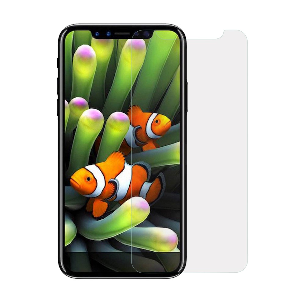 ANGIBABE 2.5D 0.3mm Tempered Glass Protector Guard for iPhone Xs / X/10 5.8-inch - Transparent-1