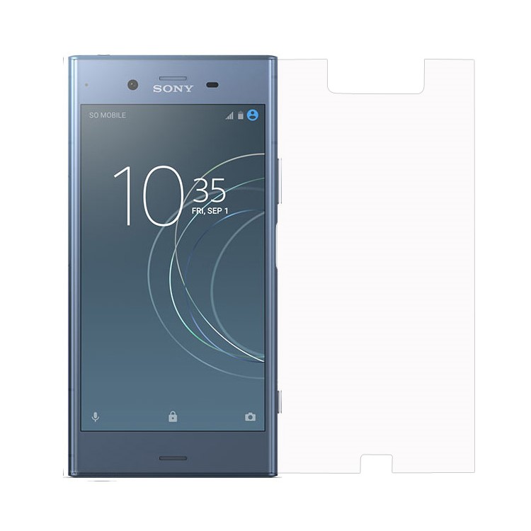 For Sony Xperia XZ1 0.3mm Tempered Glass Screen Protector Mobile Film (Arc Edge)-1