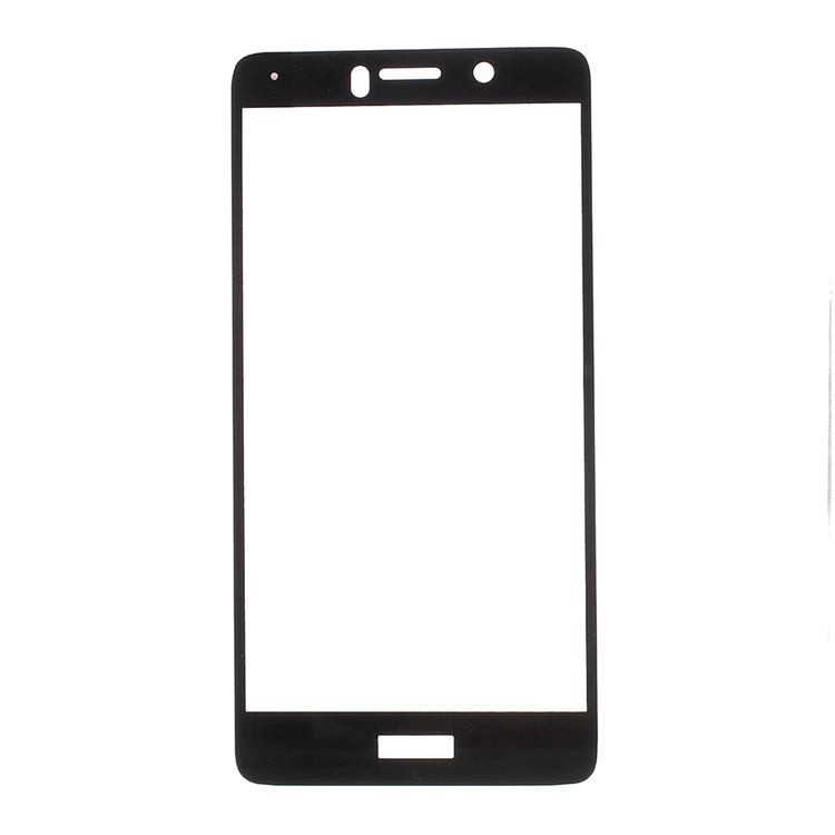 For Huawei Honor 6x (2016) Silk Print Full Screen Mobile Tempered Glass Guard Film - Black-1